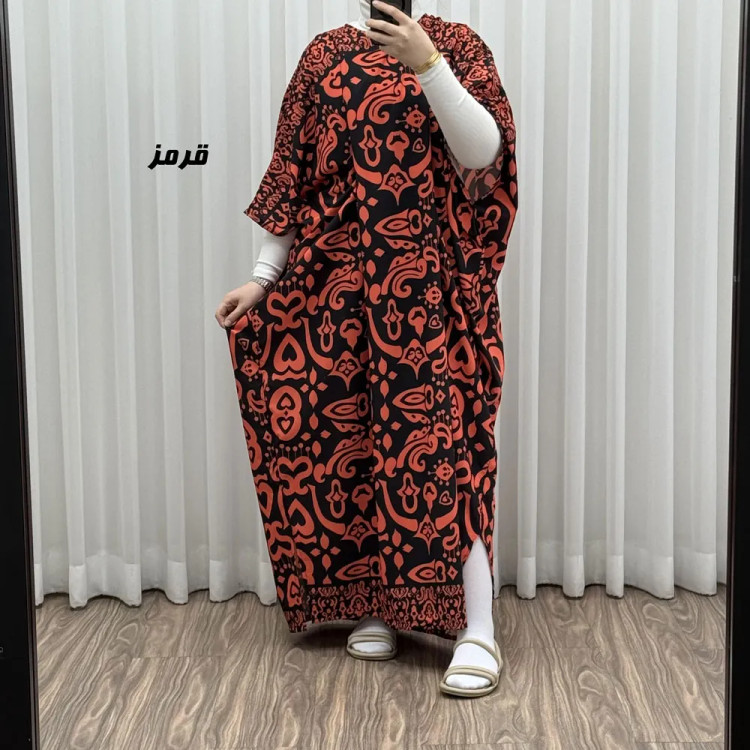 پیراهن زنانه فلور بوگاتی مدل مرجان فری سایز مناسب سایز 40 تا 65