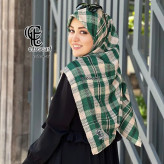 روسری نخی کاستوم طرح آسنات قواره 140 دور چرخ دوز مزونی سی تو