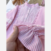 شومیز دخترانه نخی تابستانی در 4 رنگ مدل مادر دختری