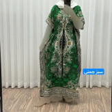 پیراهن پانچ زنانه سیلک هندی فری سایز مناسب تا 54 با قابلیت تنظیم سایز (گتدار)