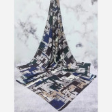 روسری نخ طرح شایلی هندسی کاربردی