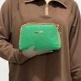 کیف دستی و دوشی زنانه شرانگ مغذی دوزی شده کد1390