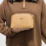 کیف دستی و دوشی زنانه شرانگ مغذی دوزی شده کد1390