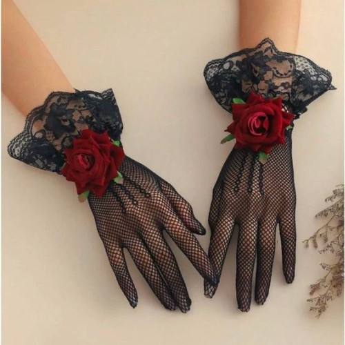 دستکش رز قرمز
