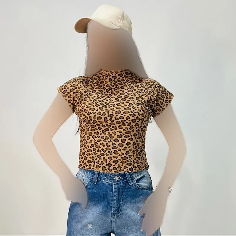 کراپ تاپ زنانه کبریتی رگه دوزی کد 1439