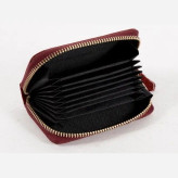 کیف پول جاکارتی چرم مصنوعی مدل آکاردئونی طرح شسته مدل ترنج