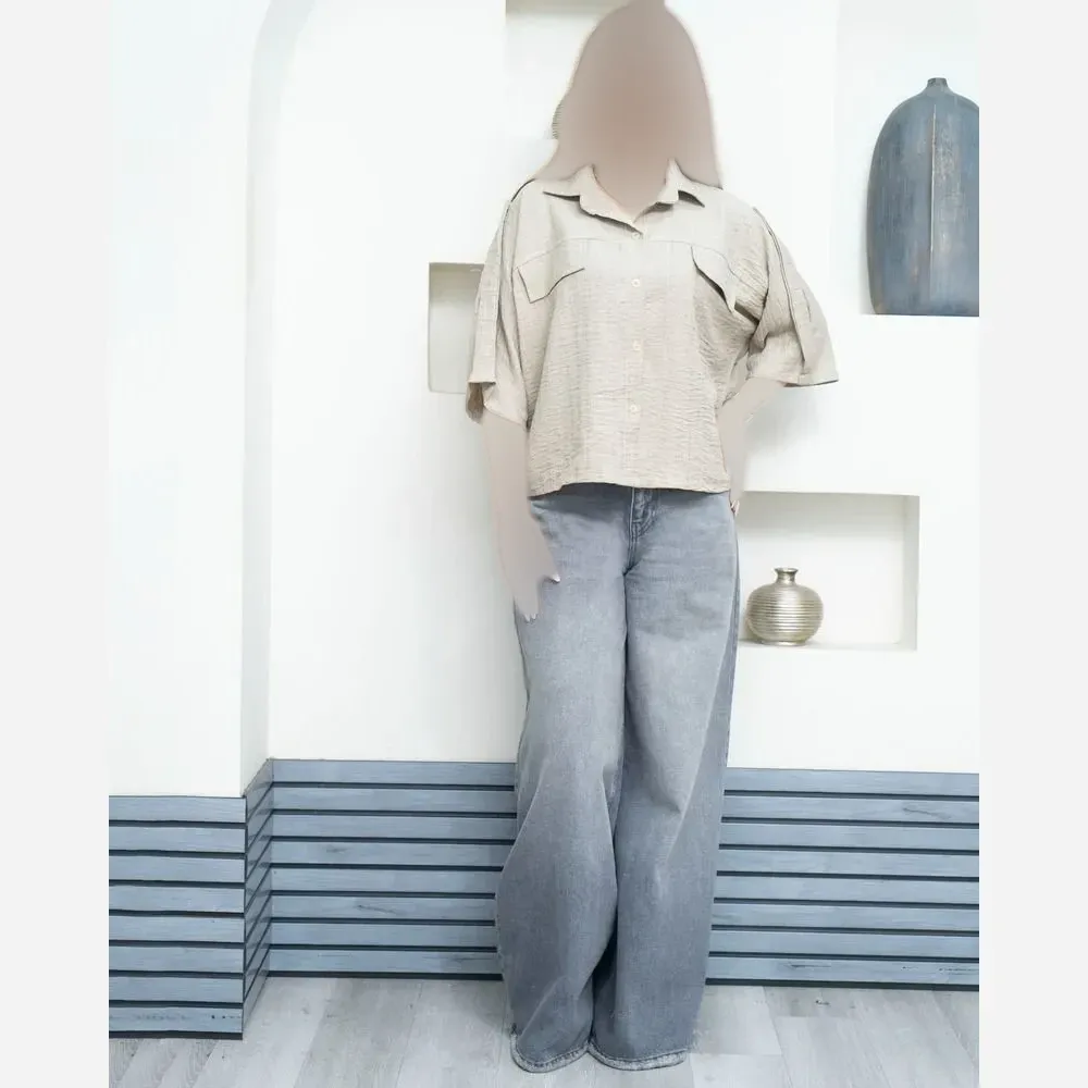 شومیز باکسی زنانه و دخترانه