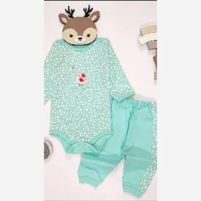 ست بادی و شلوار بچگانه نرم و لطیف در سه سایز مختلف