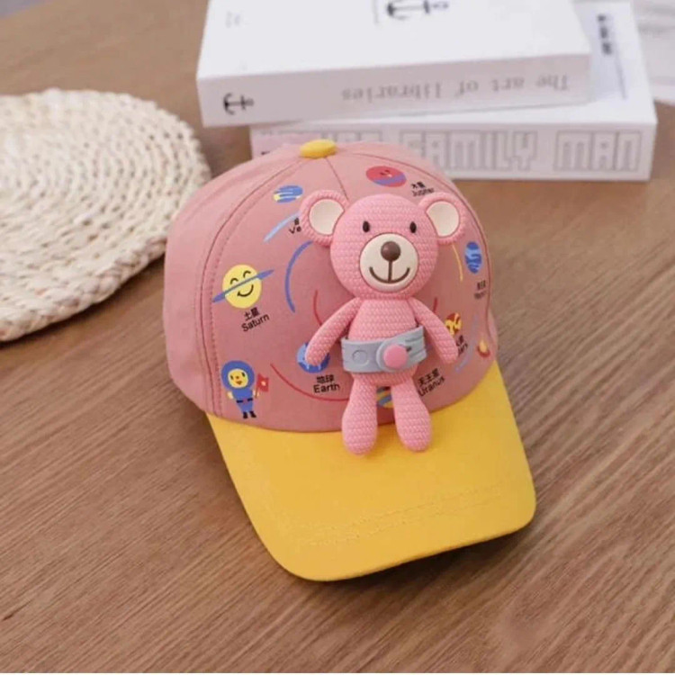 کلاه بچگانه طرح خرس فضانورد مناسب 2 تا 7 سال