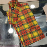 پیراهن آستین بلند مردانه چهارخانه بنگال کشی بدون نیاز به اتو