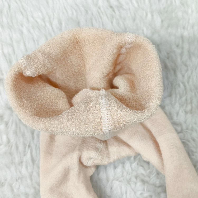 جوراب شلواری توکرکی حوله ای نوزادی دخترانه ترک ضخیم پاییزه نخی نرم لطیف سایز 6 تا 18 ماه