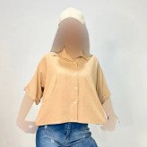 شومیز زنانه آستین کیمونو جنس ینزی خنک تابستانی رنگبندی پاستیلی