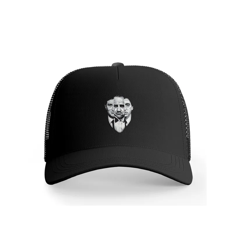 کلاه کپ پاد آفرین مدل گاد فادر کد 365 جنس کتان مناسب بانوان و آقایان
