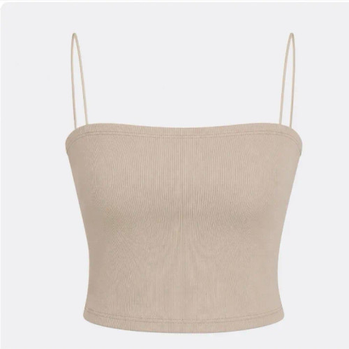 کراپ تاپ بند ماکارونی زنانه پارچه کبریتی مناسب سایز 36 تا 38