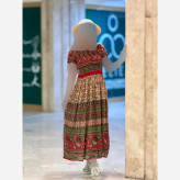 پیراهن کریشه هندی نخ کریشه هند فری سایز