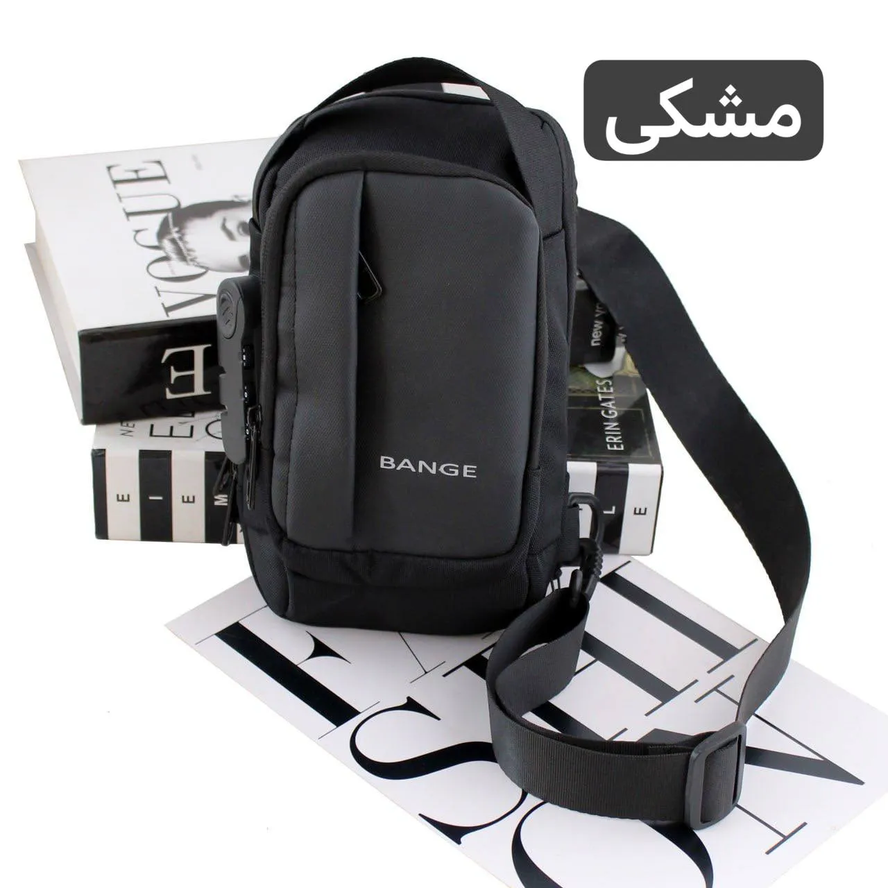 کیف مردانه اسپرت و روزمره جنس ریپس ابعاد 20 در 15 در 15 سانتیمتر
