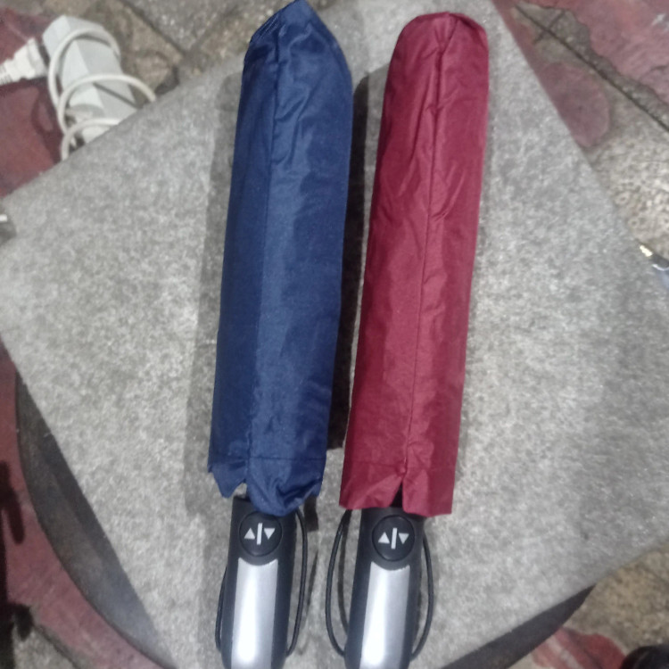 چتر تاشو اتوماتیک 10 فنر مقاوم ویندر پروف دولایه