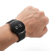 ساعت مردانه دیجیتالی بلیزر بند حصیری صفحه لمسی مشکی