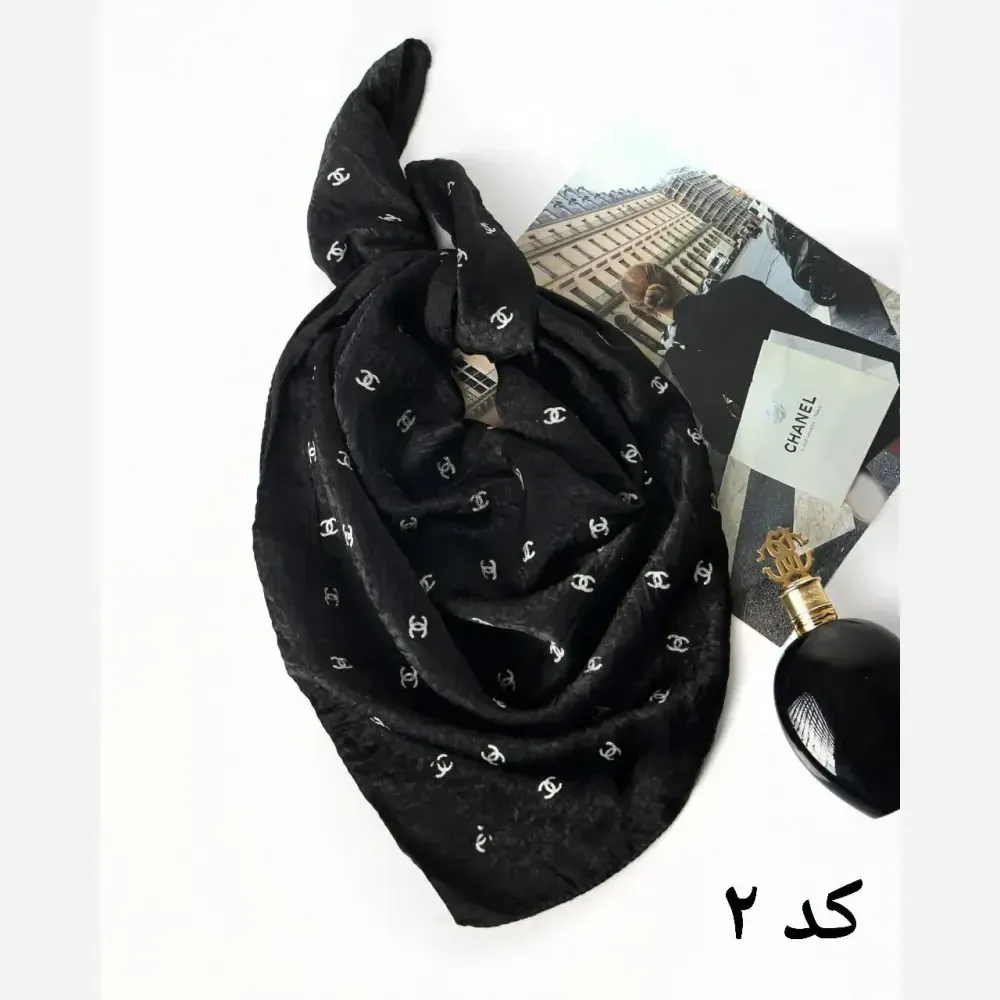 مینی اسکارف مارک کوپرا جنس ژان ژان قواره 65 در 65 سانتی متر