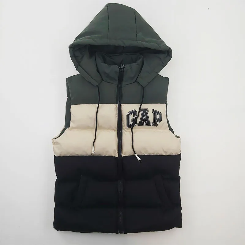 پافر پسرانه شمعی مشکی سه رنگ GAP